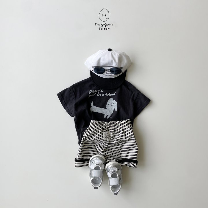 Thegoguma - Korean Baby Fashion - #babyfashion - Dog Pocket Tee - 3