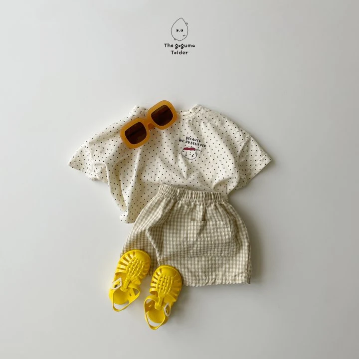 Thegoguma - Korean Baby Fashion - #babyfashion - Dana Check Pants - 2