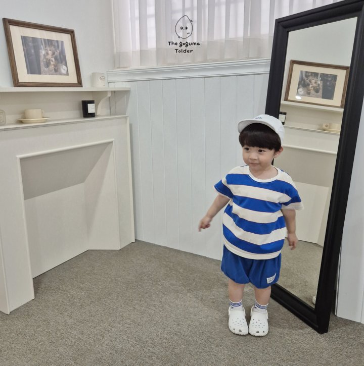 Thegoguma - Korean Baby Fashion - #babyfashion - Lucky Stripe Tee - 11