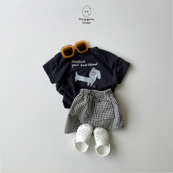Thegoguma - Korean Baby Fashion - #babyfever - Dana Check Pants - 3