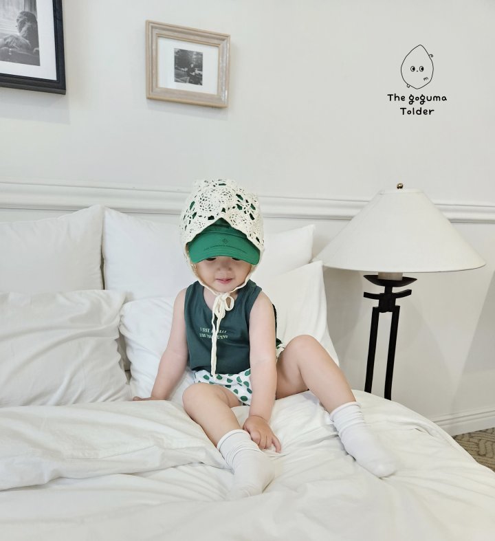 Thegoguma - Korean Baby Fashion - #babyfever - Yummy Sleeveless - 10