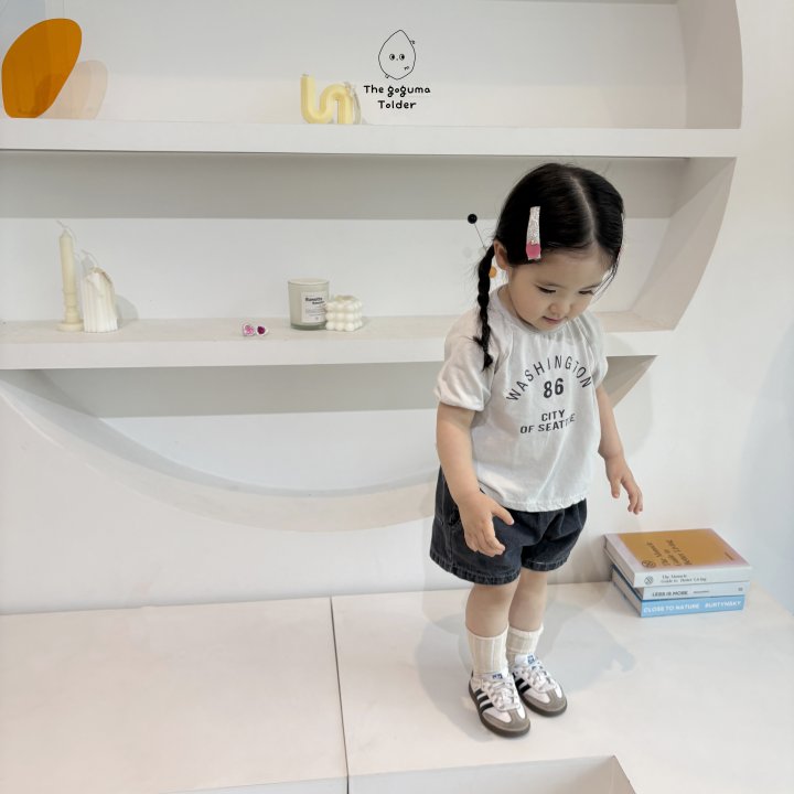 Thegoguma - Korean Baby Fashion - #babyfever - Washington Tee - 7
