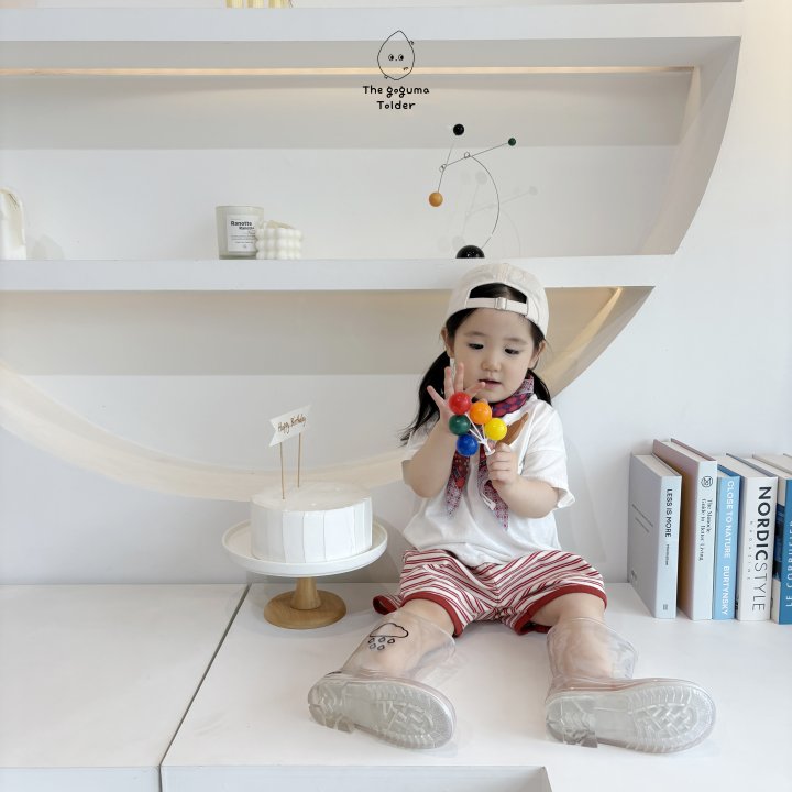 Thegoguma - Korean Baby Fashion - #babygirlfashion - Dog Pocket Tee - 5