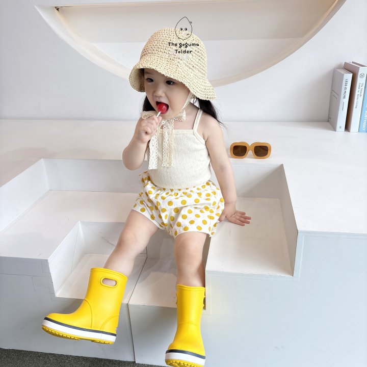 Thegoguma - Korean Baby Fashion - #babygirlfashion - Ive Strap Sleeveless - 10