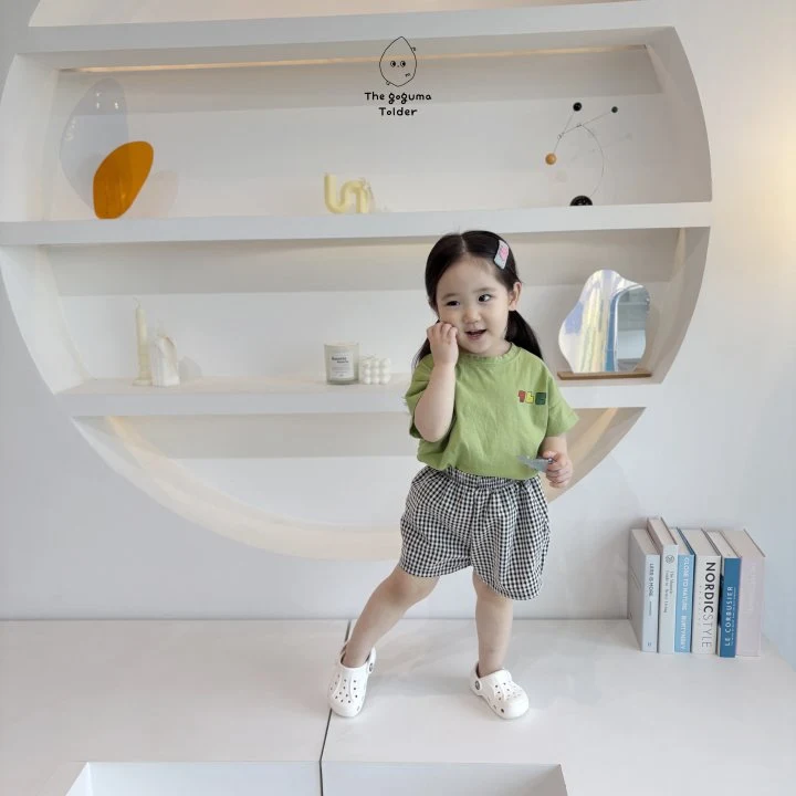 Thegoguma - Korean Baby Fashion - #babylifestyle - Dana Check Pants - 5