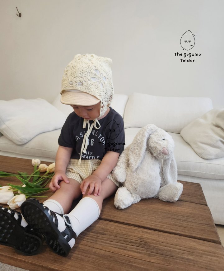 Thegoguma - Korean Baby Fashion - #babylifestyle - Washington Tee - 9