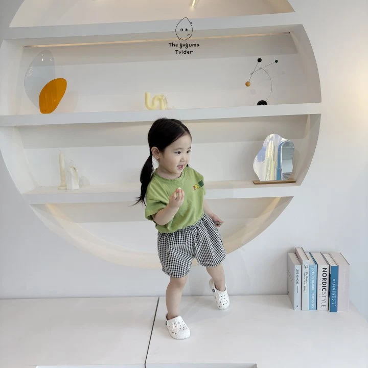 Thegoguma - Korean Baby Fashion - #babyoninstagram - Dana Check Pants - 6