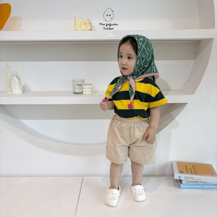 Thegoguma - Korean Baby Fashion - #babylifestyle - Round Pocket Pants - 4