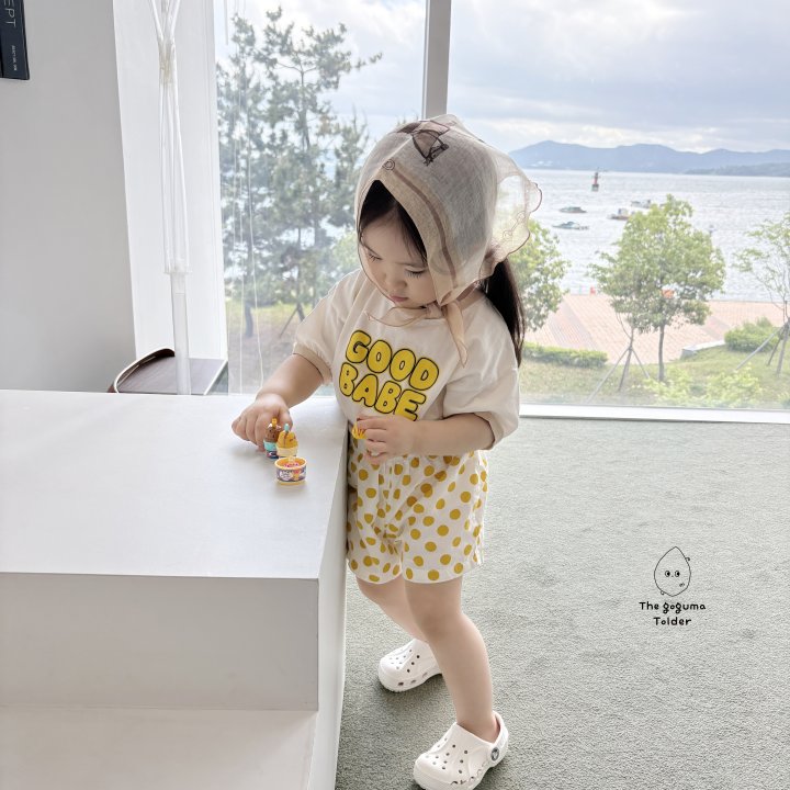 Thegoguma - Korean Baby Fashion - #babyootd - Good Bebe Tee - 9