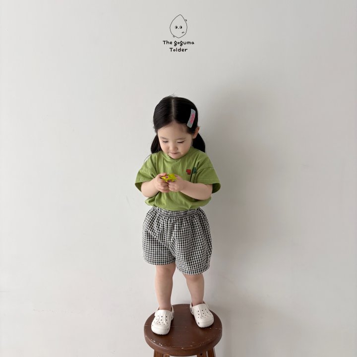 Thegoguma - Korean Baby Fashion - #babyootd - Dana Check Pants - 7