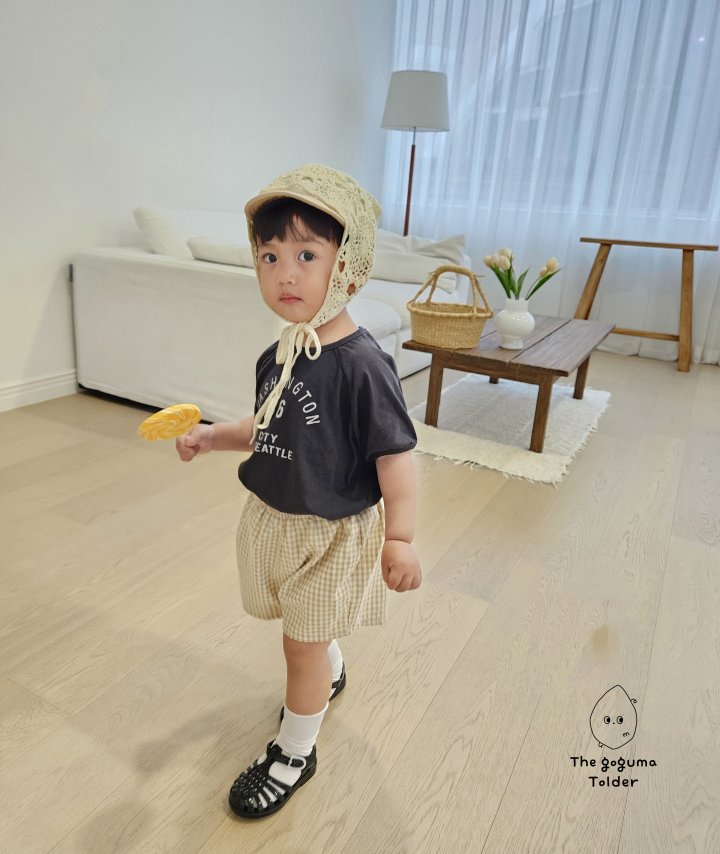 Thegoguma - Korean Baby Fashion - #babyootd - Washington Tee - 11