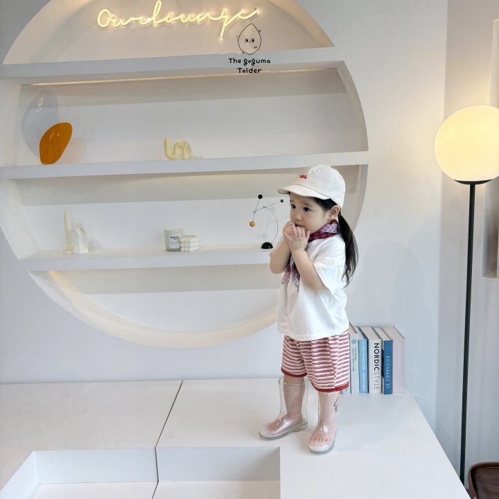 Thegoguma - Korean Baby Fashion - #babyoutfit - Dog Pocket Tee - 10