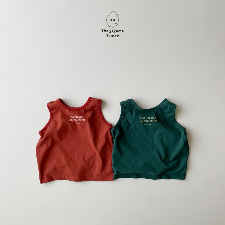 Thegoguma - Korean Baby Fashion - #babyoutfit - Yummy Sleeveless