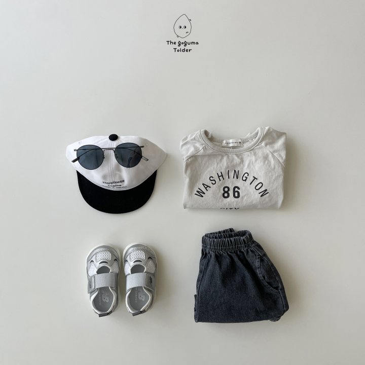 Thegoguma - Korean Baby Fashion - #babyoutfit - Washington Tee - 12