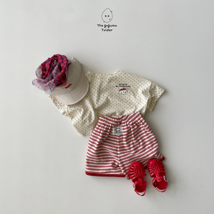 Thegoguma - Korean Baby Fashion - #babywear - Mini Dot Tee - 3