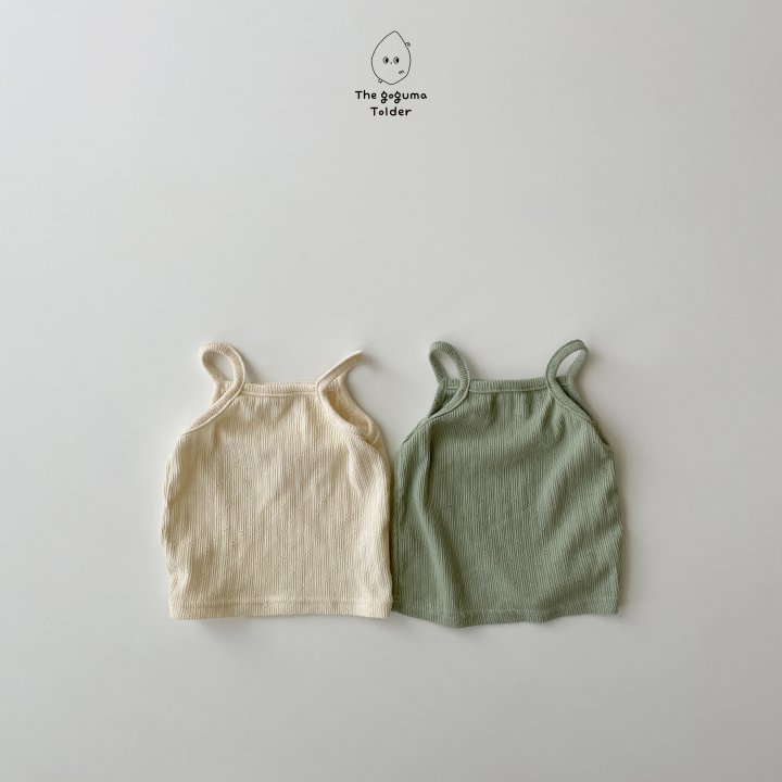 Thegoguma - Korean Baby Fashion - #babywear - Ive Strap Sleeveless