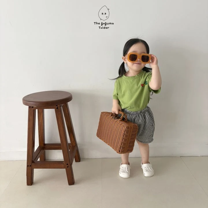 Thegoguma - Korean Baby Fashion - #onlinebabyboutique - Dana Check Pants - 11