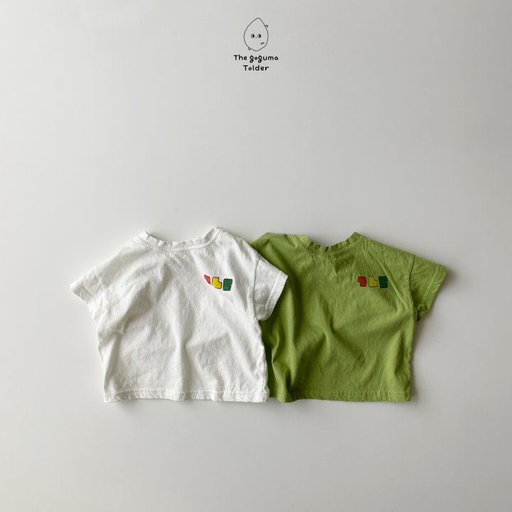 Thegoguma - Korean Baby Fashion - #smilingbaby - Cute Letter Tee