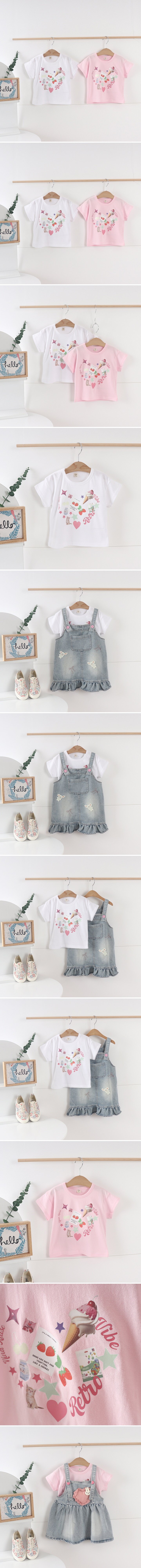 Tony - Korean Children Fashion - #Kfashion4kids - Ice Cream Tee