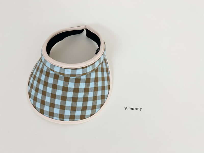 V Bunny - Korean Children Fashion - #Kfashion4kids - Check Sun Cap - 6