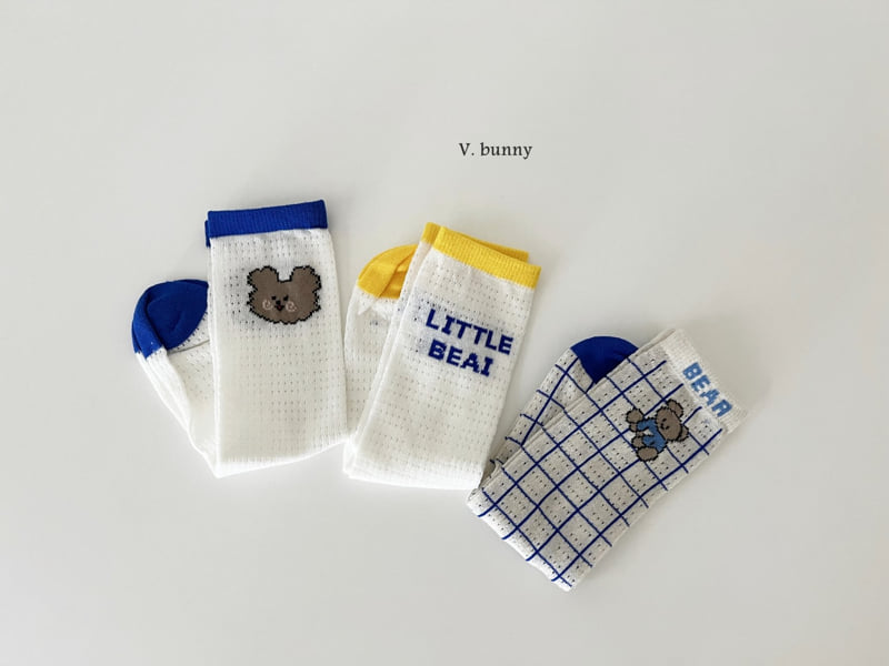 V Bunny - Korean Children Fashion - #Kfashion4kids - Bay Socks Set - 10