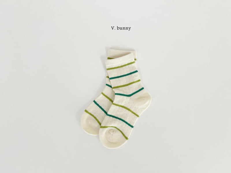 V Bunny - Korean Children Fashion - #Kfashion4kids - OK Socks Set - 7