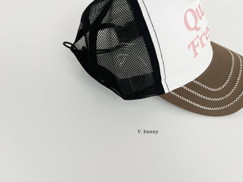 V Bunny - Korean Children Fashion - #designkidswear - Frilly Cap - 8