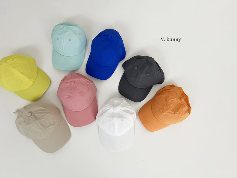 V Bunny - Korean Children Fashion - #designkidswear - Plain Cap - 4