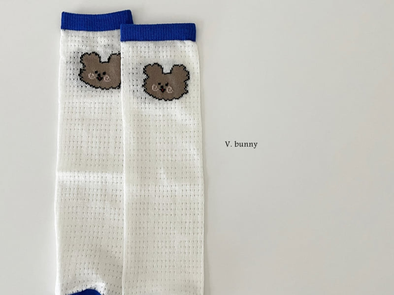 V Bunny - Korean Children Fashion - #fashionkids - Bay Socks Set - 6