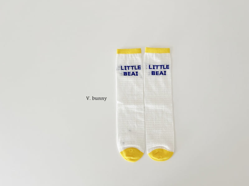 V Bunny - Korean Children Fashion - #kidsshorts - Bay Socks Set - 7