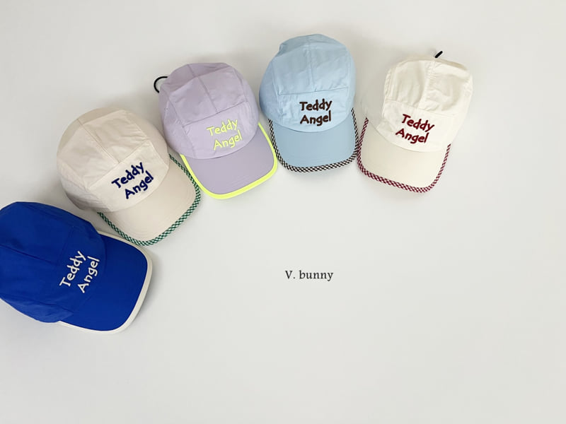 V Bunny - Korean Children Fashion - #kidzfashiontrend - Teddy Cap - 10