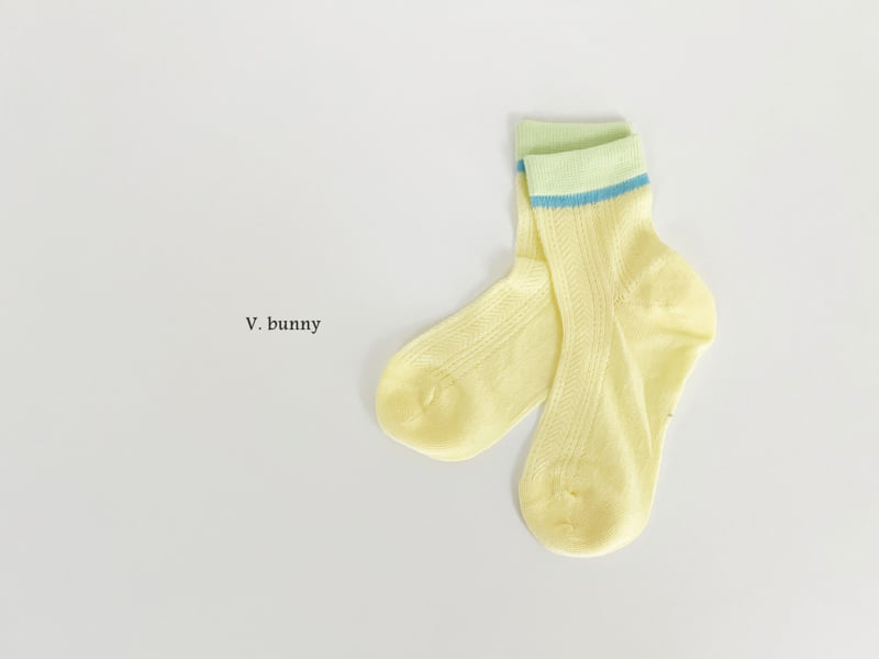 V Bunny - Korean Children Fashion - #Kfashion4kids - Moodan Socks Set - 4
