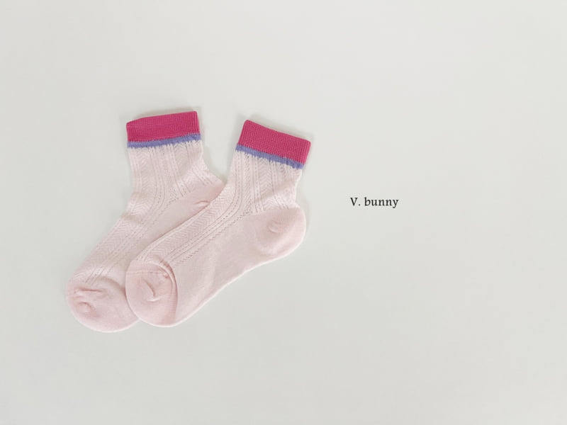 V Bunny - Korean Children Fashion - #magicofchildhood - Moodan Socks Set - 5