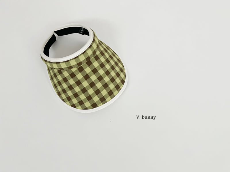 V Bunny - Korean Children Fashion - #minifashionista - Check Sun Cap - 9