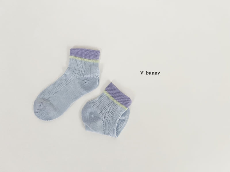 V Bunny - Korean Children Fashion - #minifashionista - Moodan Socks Set - 6