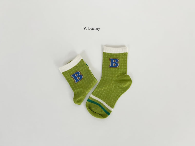 V Bunny - Korean Children Fashion - #minifashionista - OK Socks Set - 10