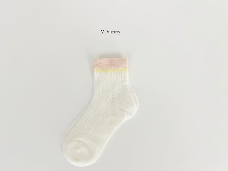 V Bunny - Korean Children Fashion - #prettylittlegirls - Moodan Socks Set - 7