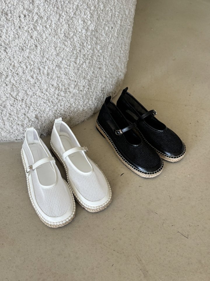 Vade - Korean Women Fashion - #momslook - Mesh Mary Jane Flat - 11