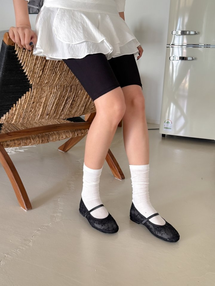 Vade - Korean Women Fashion - #momslook - Mesh Flat - 12