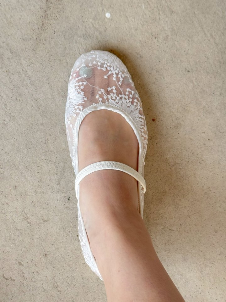 Vade - Korean Women Fashion - #momslook - Mesh Flat - 8