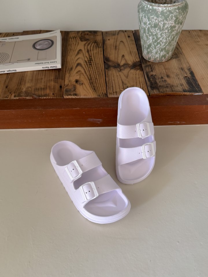 Vade - Korean Women Fashion - #momslook - Buckle Birkenstock Style EVA Slipper - 8
