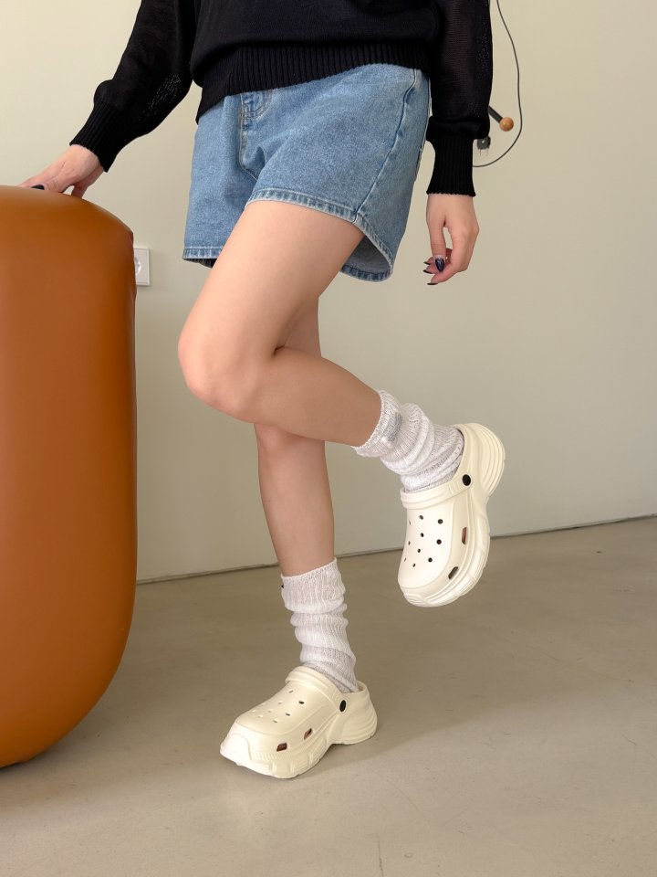 Vade - Korean Women Fashion - #momslook - Summer Sandals EVA Basic Crocs Slipper - 10