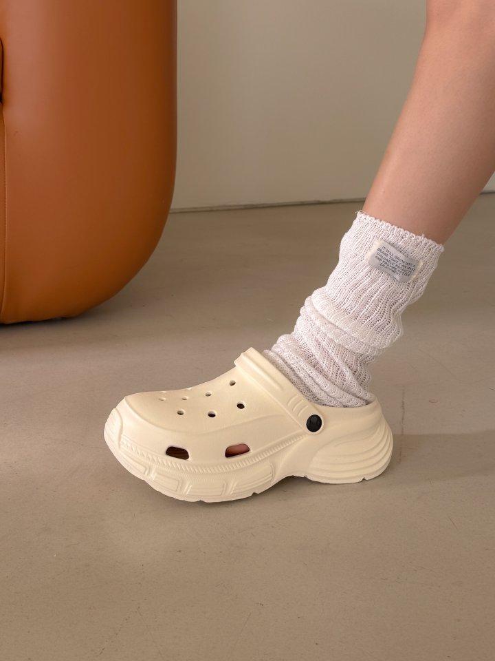 Vade - Korean Women Fashion - #momslook - Summer Sandals EVA Basic Crocs Slipper - 7
