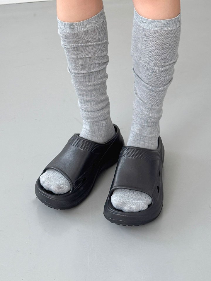 Vade - Korean Women Fashion - #momslook - EVA Slipper Platform Sandals - 5
