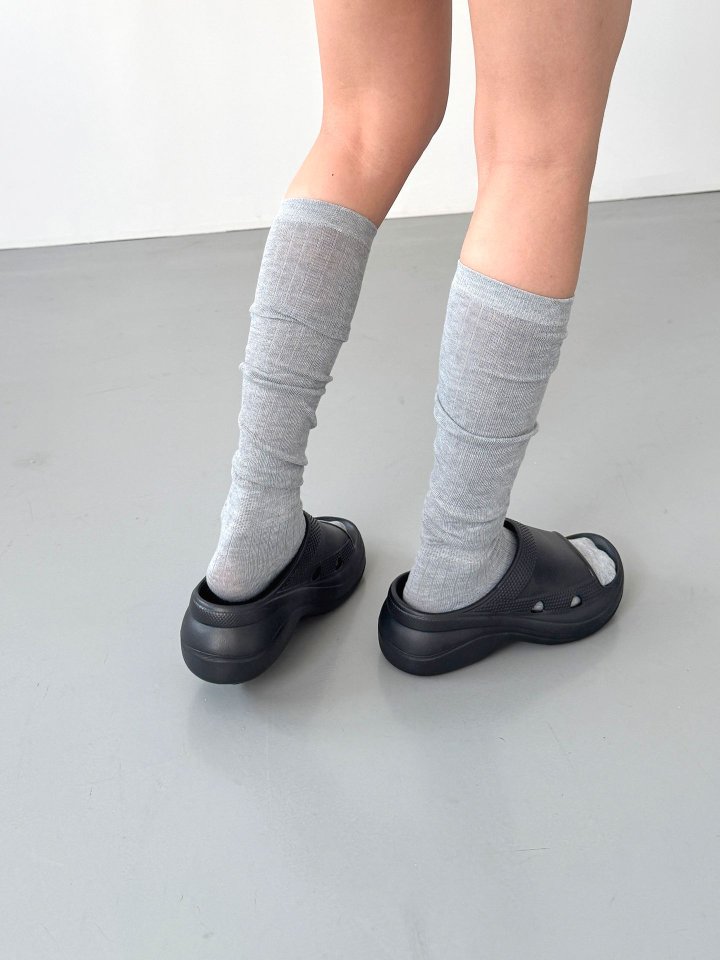 Vade - Korean Women Fashion - #momslook - EVA Slipper Platform Sandals - 9