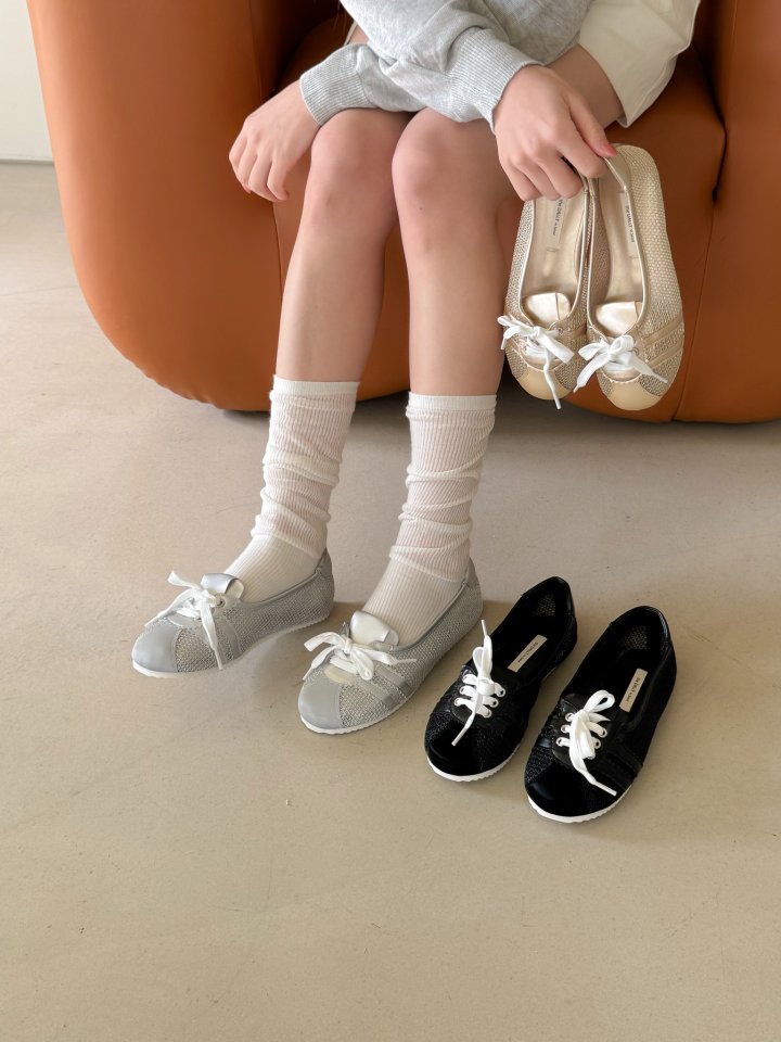 Vade - Korean Women Fashion - #momslook - Mesh Sneakers