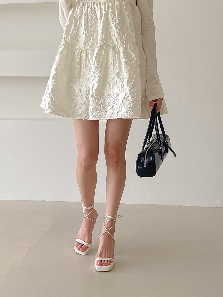 Vade - Korean Women Fashion - #momslook - Office Kill Heel Mary Jane Square Sandals Heel - 5