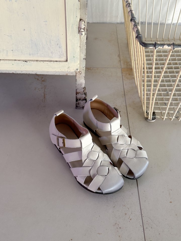Vade - Korean Women Fashion - #momslook - Leather Medusa Sandals - 11