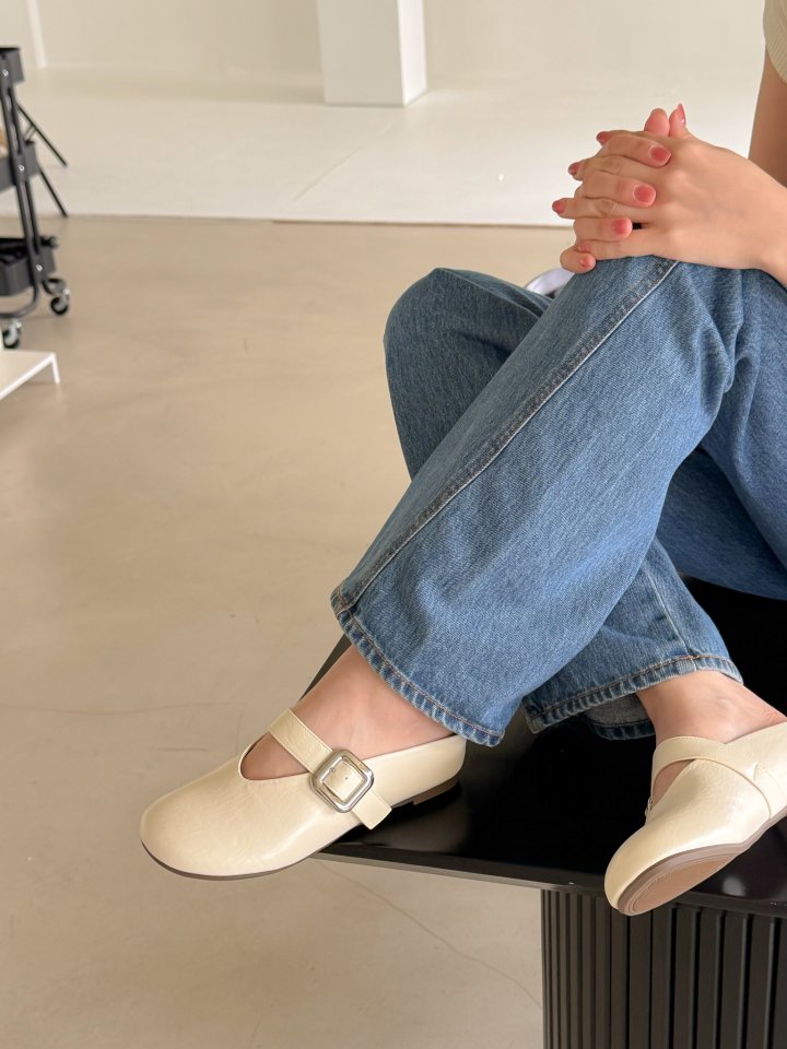 Vade - Korean Women Fashion - #momslook - Basic Mary Jane Flat - 10