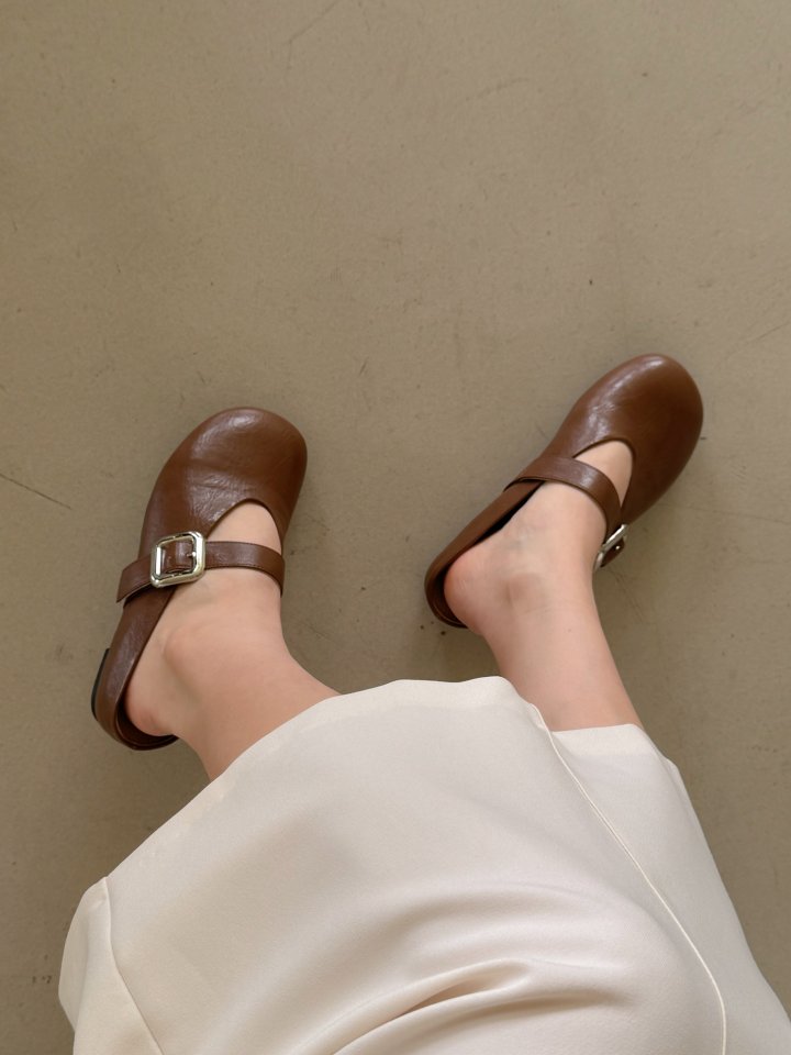 Vade - Korean Women Fashion - #momslook - Basic Mary Jane Flat - 12